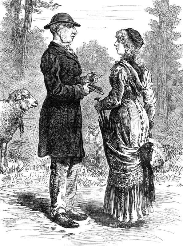 Odd Sketches at the Zoological Gardens: Wool-Gatherers, 1881. Creator: Unknown.