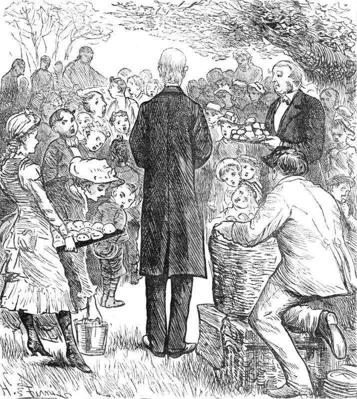 Children's Day in the Country: Preliminaries, 1881. Creator: Unknown.