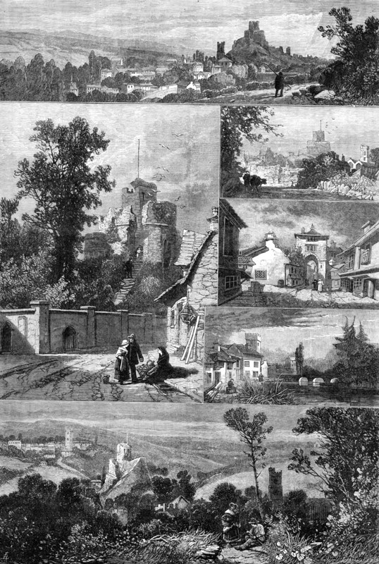 Views of Launceston, Cornwall, 1881. Creator: Unknown.