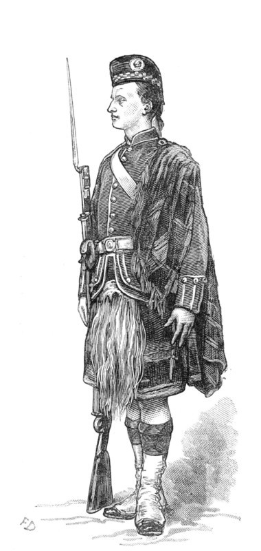 The Scottish Volunteers: 1st Sutherland (Sutherland Highland), 1881. Creator: Unknown.