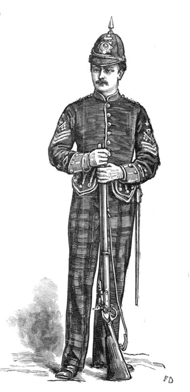 The Scottish Volunteers: 1st Aberdeenshire (Full Dress), 1881. Creator: Unknown.