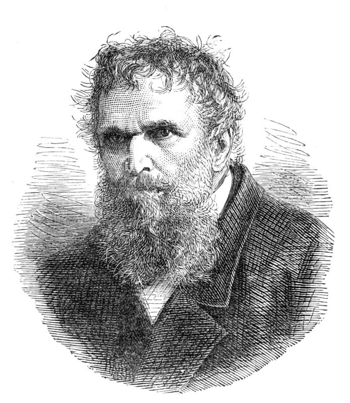 The late Mr. E. J. Trelawny, 1881. Creator: Unknown.
