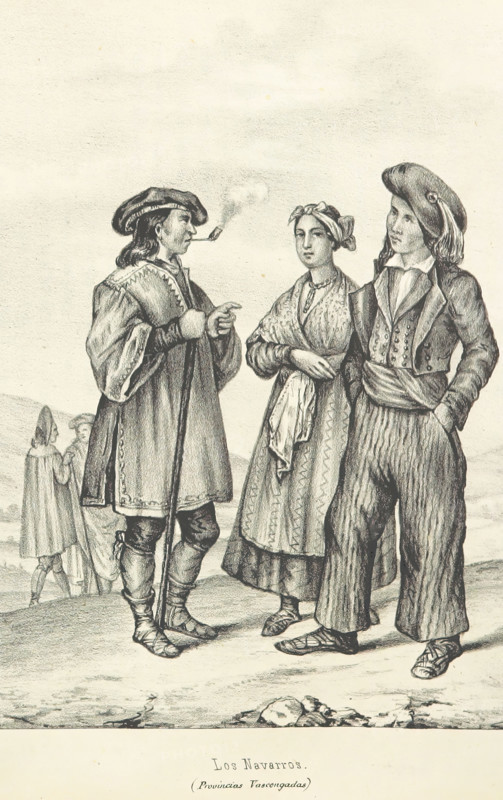 The Navarrese. (Basque Provinces), 1843. Creator: Unknown.