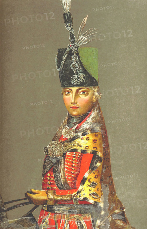 Hungarian Bodyguard from the Era of Maria Theresa..., 1895.  Creator: Unknown.