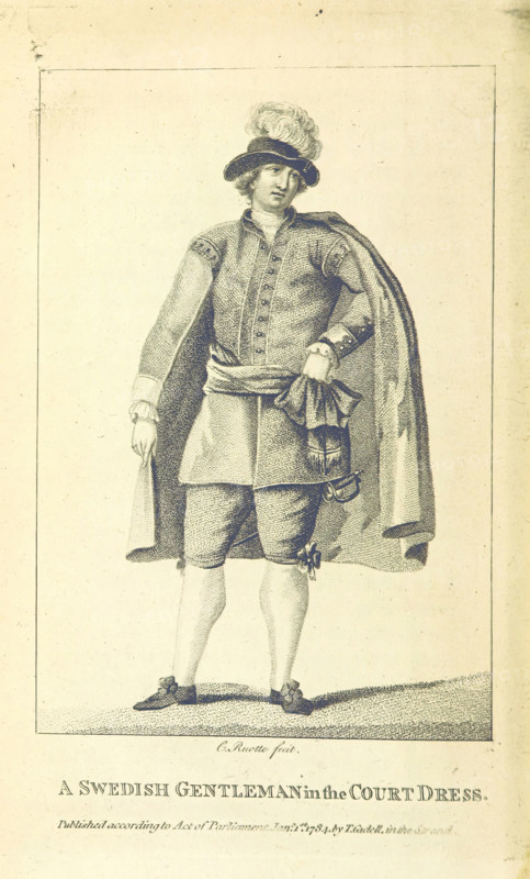 A Swedish Gentleman in the Court Dress, 1802.  Creator: Louis Charles Ruotte.