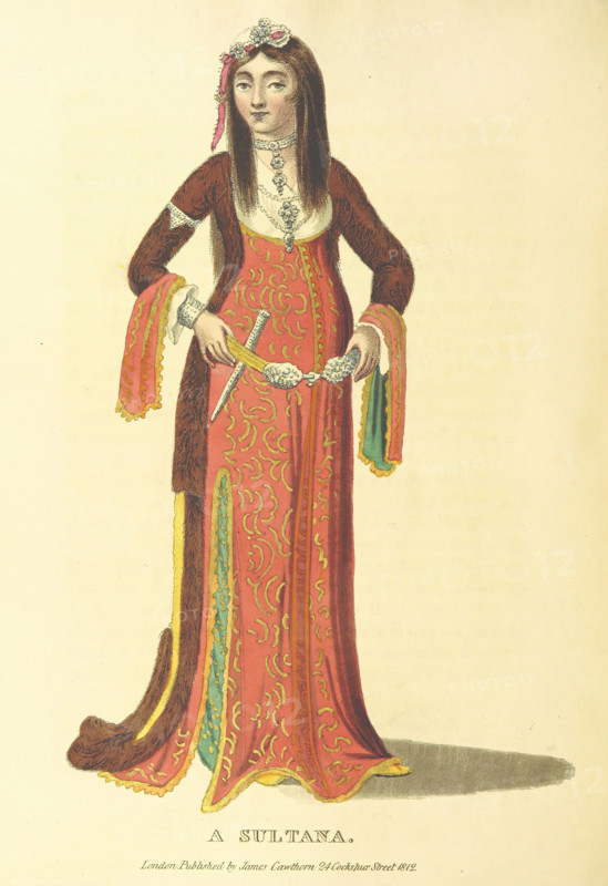 A Sultana, 1813. Creator: Unknown.
