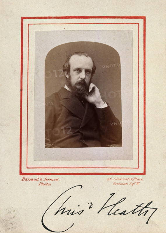 Christopher Heath, 1879. Creator: Barraud & Jerrard.
