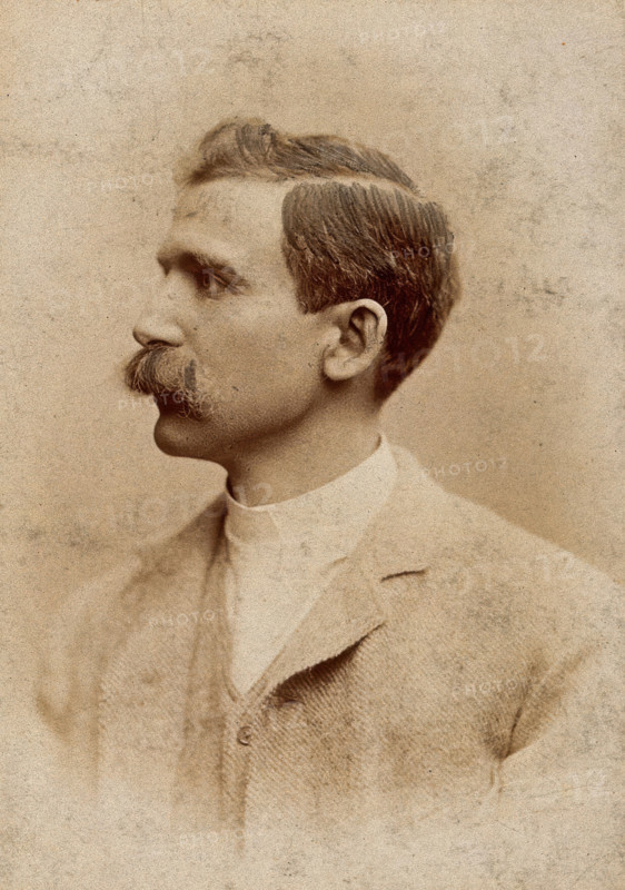 Henry Solomon Wellcome, 1892. Creator: Calzolari.