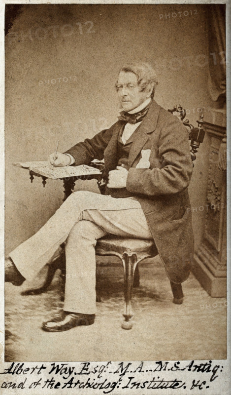 Albert Way, 1800-1899. Creator: G Evans.