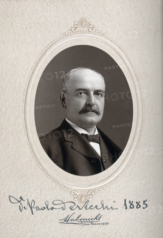 Paolo de Vecchi, 1885. Creator: Habenichs.