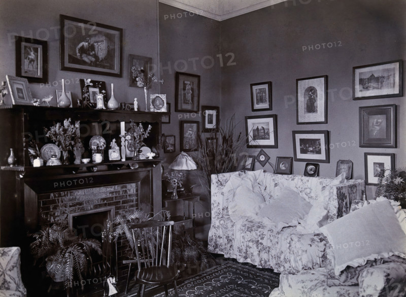 Johannesburg Hospital, South Africa: sitting room, c1905. Creator: Unknown.