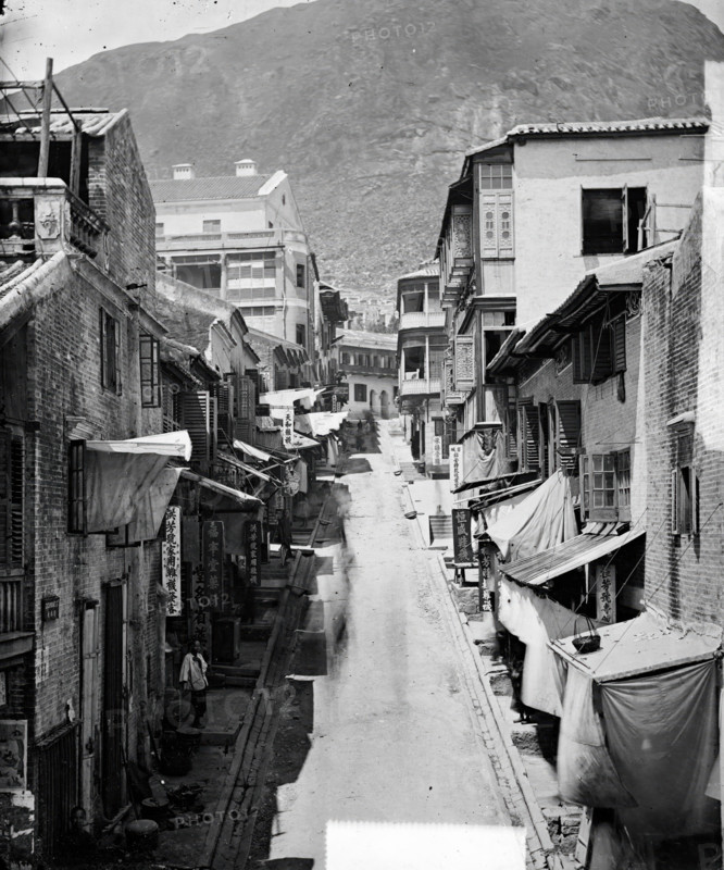 Cochrane Street, Hong Kong, 1868/1871. Creator: John Thomson.