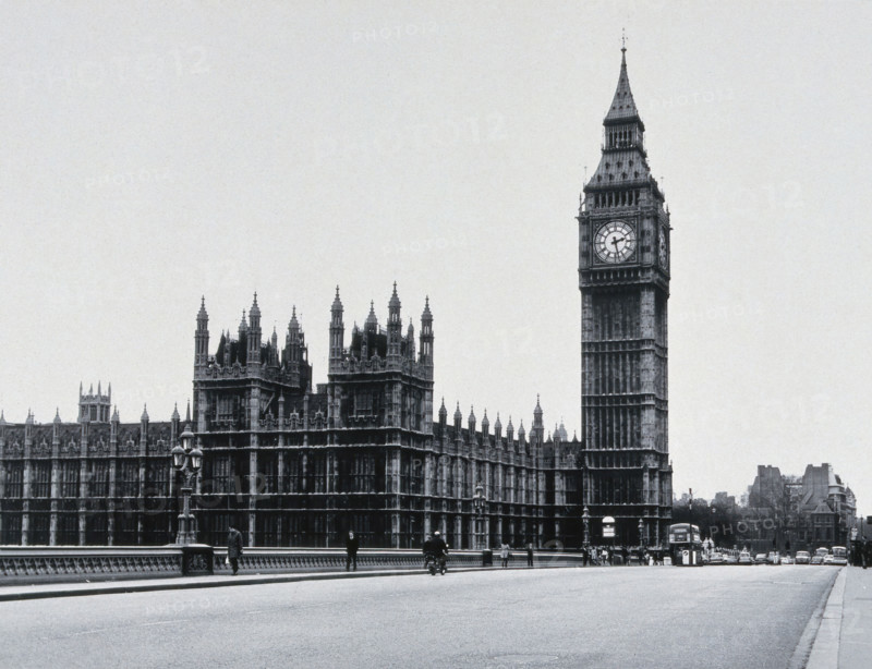 The Houses of Parliament, viewed from Lambeth Bridge, c1900s. Creator: Unknown.