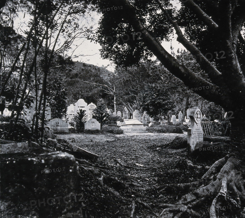 Cemetery, Happy Valley, Hong Kong,  1981 (from a negative of 1868/1871). Creator: John Thomson.