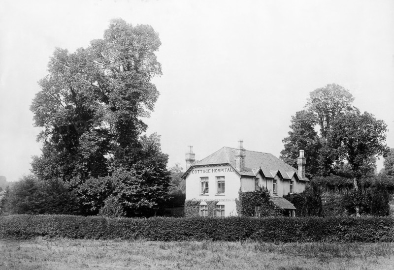 A cottage hospital, Totnes (?), Devon, c1890s. Creator: Unknown.