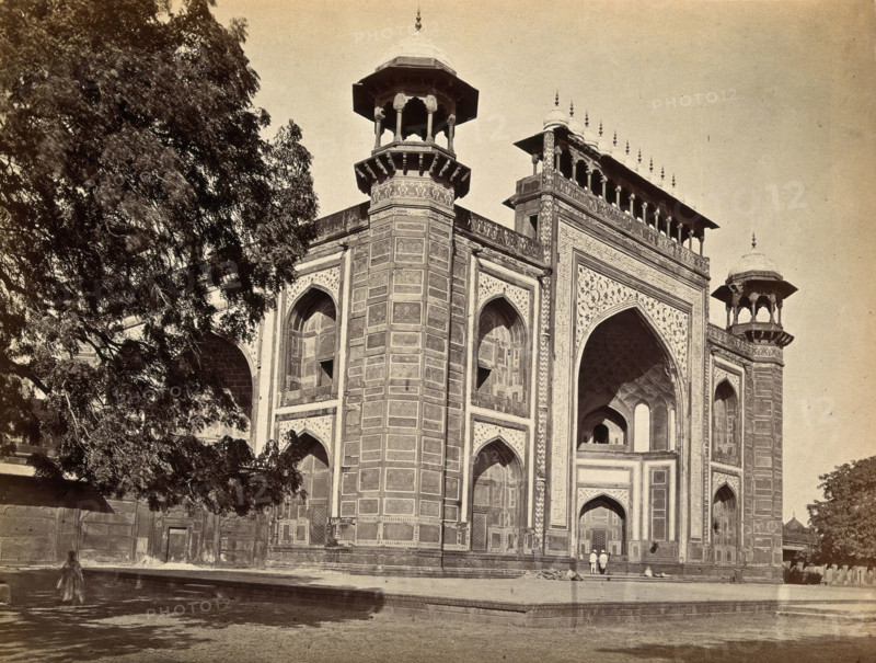 The Taj Mahal, Agra, India: the gateway, c1900. Creator: Unknown.