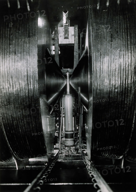 Electro-magnet devised by Aimé Auguste Cotton, in the Académie des Sciences, Paris, c1920s. Creator: Unknown.