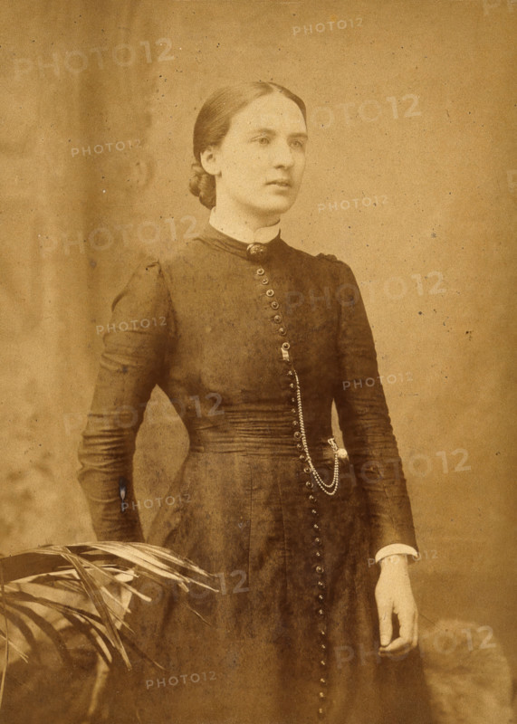 Unidentified woman, c1880s. Creator: Boning and Small.