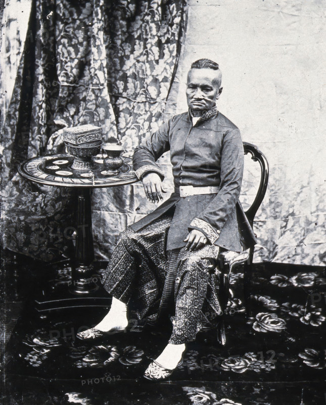 The Prime Minister (Kralahom) of Siam (Thailand), 1865. Creator: John Thomson.