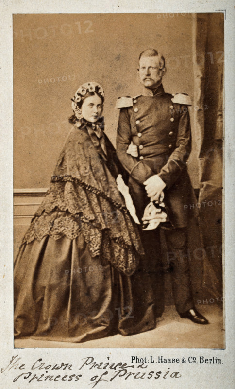 Victoria (Vicky) Adelaide Louise, Princess Royal of England and later Empress..., c1860s. Creator: L. Haase & Company.