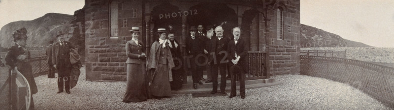Baron Lister amongst a group outing, c1900s. Creator: Unknown.