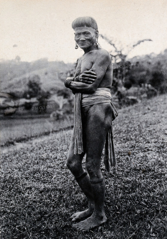 Sarawak: a Ukit man, c1900. Creator: Unknown.