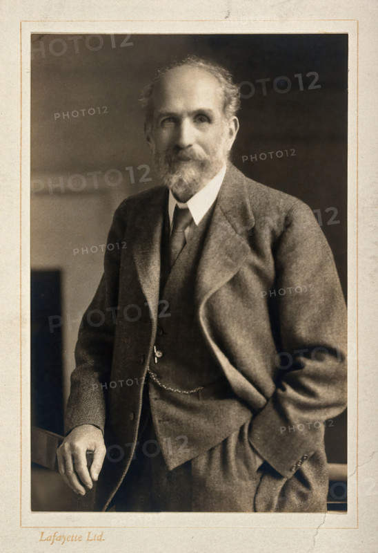 Arthur Schuster, standing, facing forwards, c1920. Creator: Unknown.