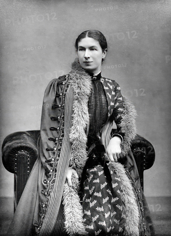 Mary Augusta Ward, Mrs Humphry Ward, c1870s. Creator: Barraud.