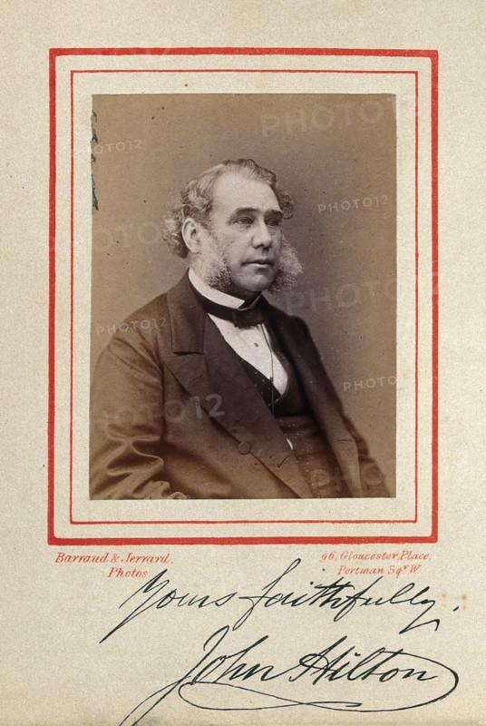 John Hilton, 1873. Creator: Barraud & Jerrard.