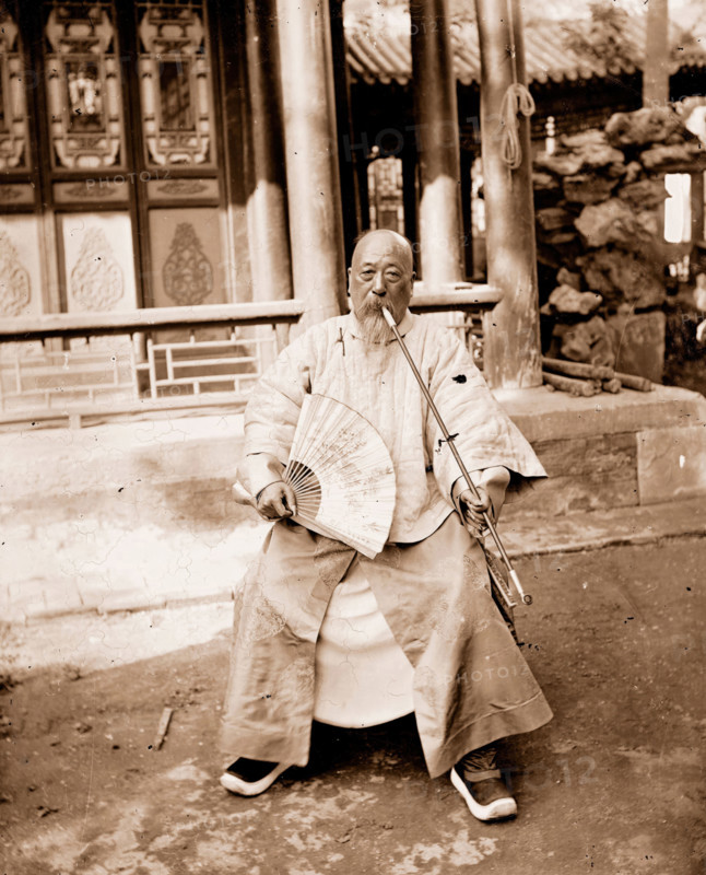 Peking, Pechili province, China: Dong Xun (1810-1892), Minister of Foreign Affairs, late Qing, 1869. Creator: John Thomson.