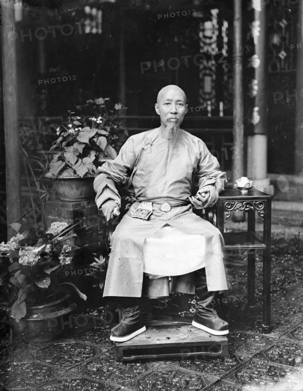 Ruilin, the governor of Guangdong and Guangxi, Qing China, 1869-1871. Creator: John Thomson.