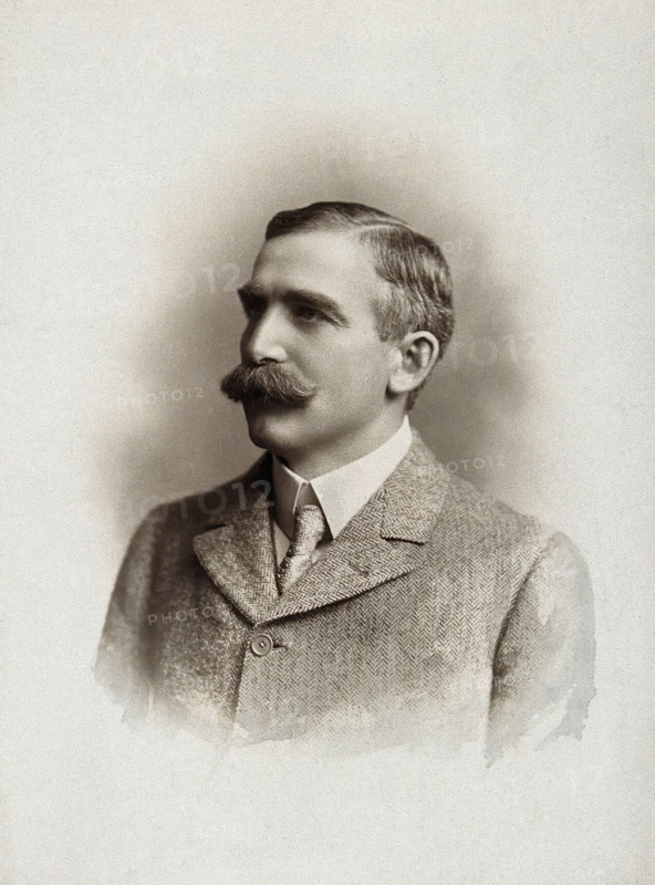 Henry Solomon Wellcome, late 19th-early 20th century.  Creator: Lafayette.