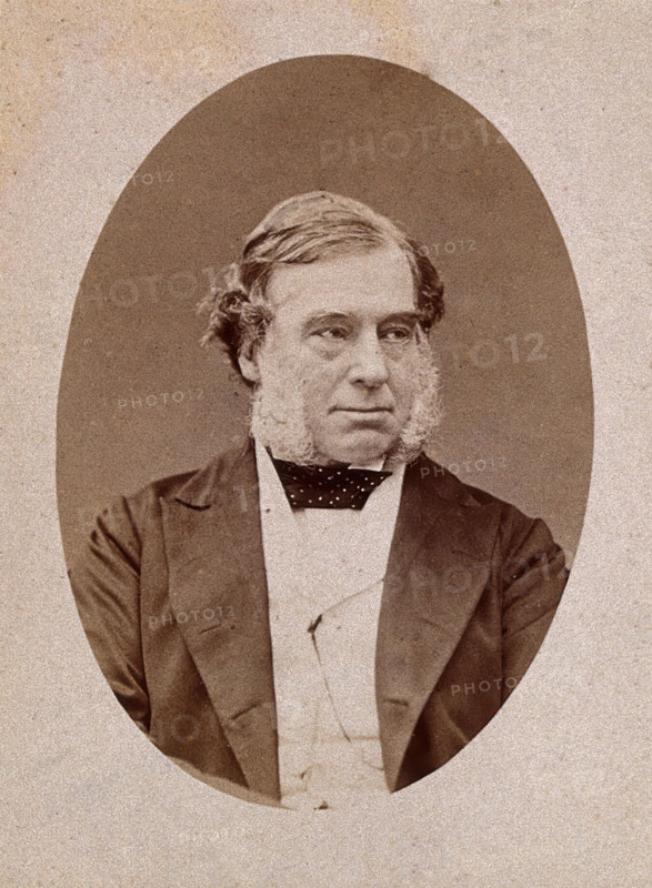 Sir George Burrows, 1873. Creator: Barraud & Jerrard.