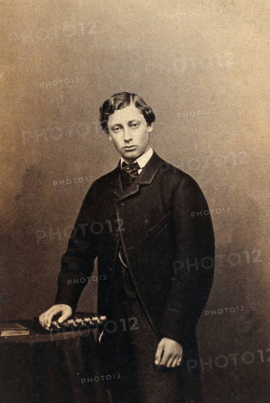 Albert Edward, Prince of Wales, 1862. Creator: Mayall.