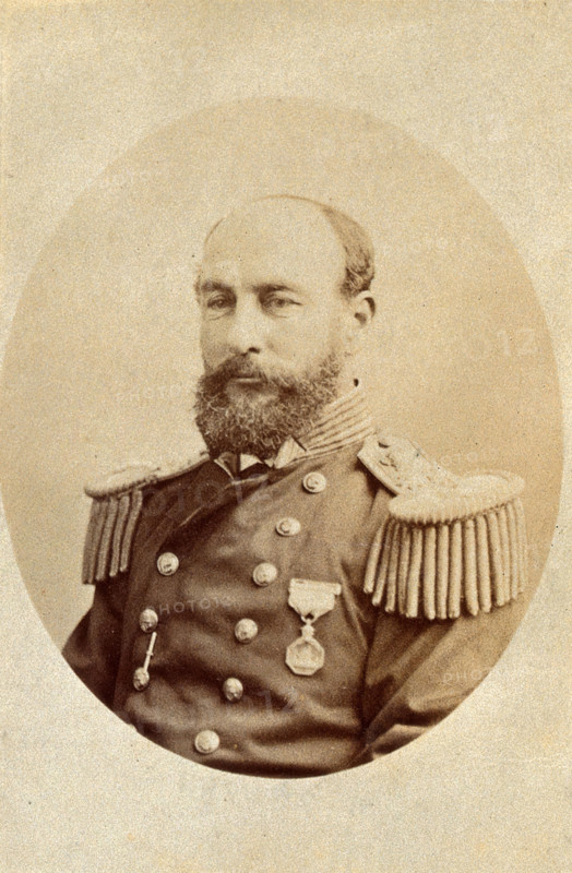 George Strong Nares, c1880s. Creator: Unknown.