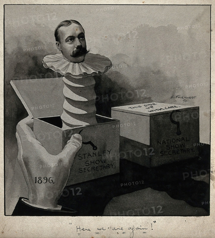 Here we are again!, 1896.  Creator: Enoch Fairhurst.
