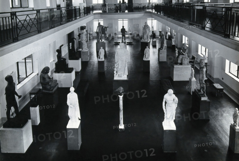 The Wellcome Research Institution building, Euston Road, London: the Hall of Statuary of the... Creator: Unknown.