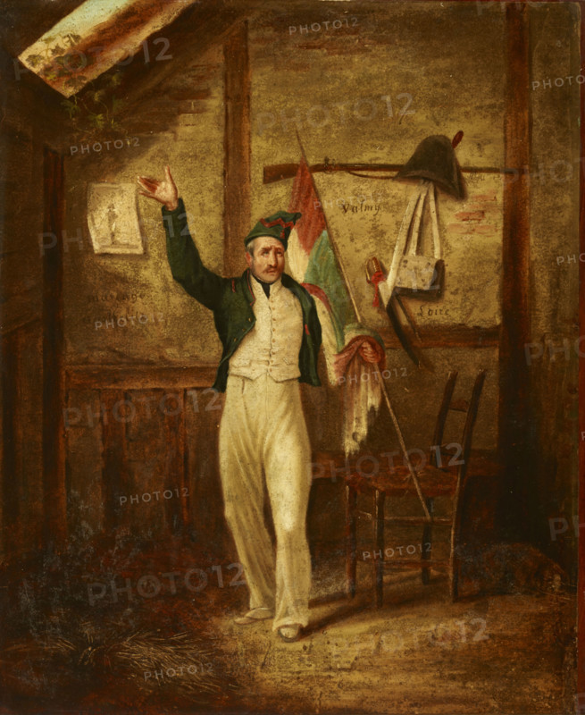 Allegory of a Napoleonic Soldier, 19th century. Creator: Unknown.
