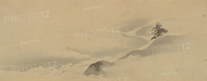 Hills in the Fog, 19th century. Creator: Unknown.