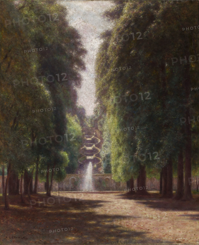 Villa Torlonia in Frascati, 1895. Creator: Aleksander Gierymski.