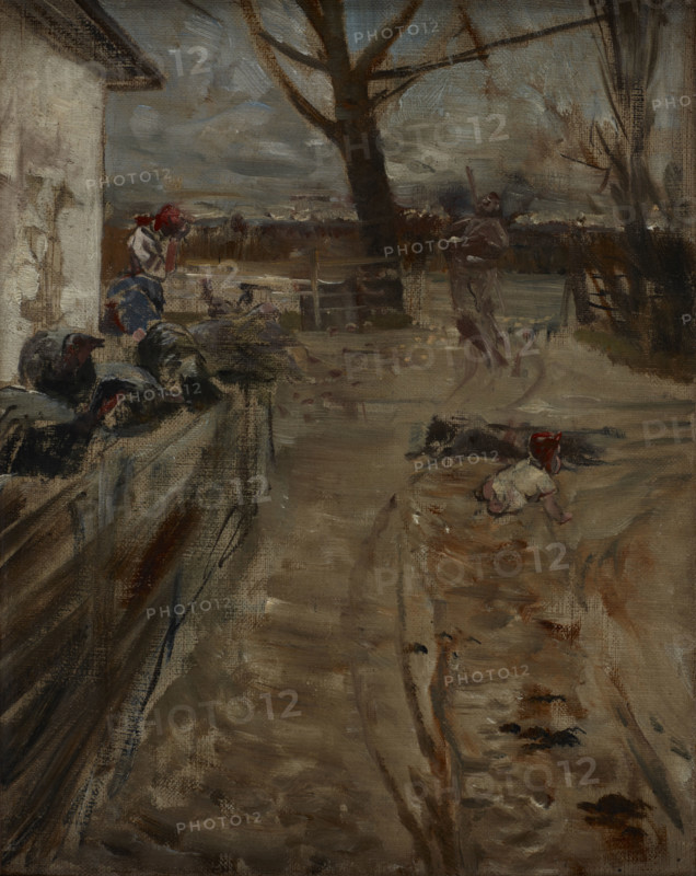 Country Farm, between 1907-1911. Creator: Jacek Malczewski.