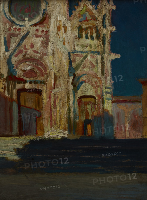 Cathedral in Sienna, 1904. Creator: Jan Stanislawski.