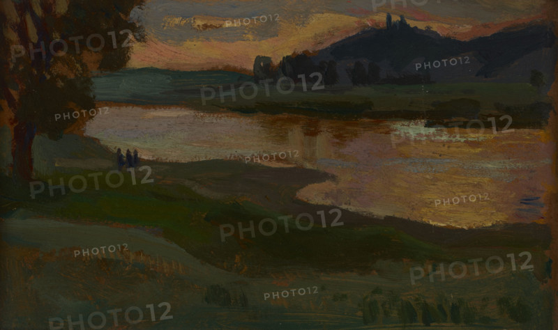 Bielany at Dusk, 1905. Creator: Jan Stanislawski.