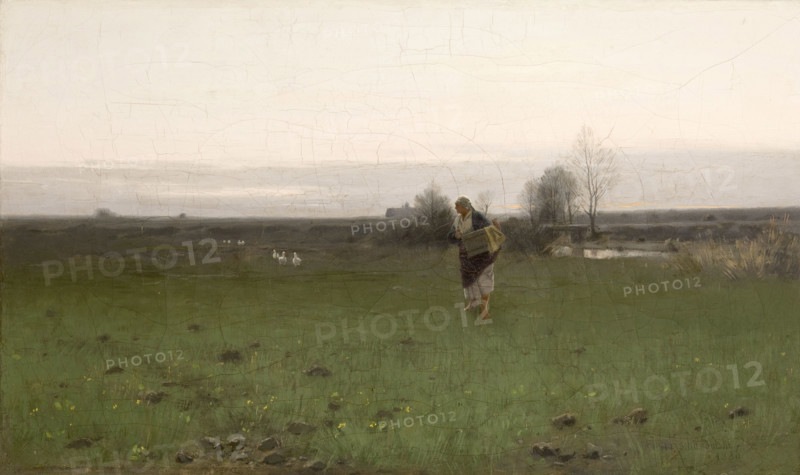 Landscape from the Vincity of Krakow, 1886. Creator: Roman Kochanowski.