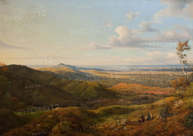 Landscape, 19th century. Creator: Georg Heinrich Crola.
