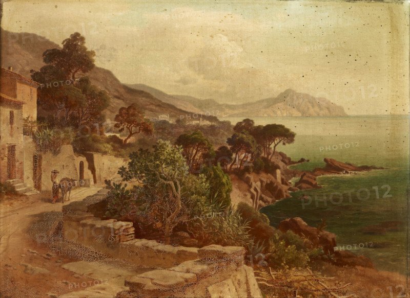 Mediterranean Landscape, 1892. Creator: Heinrich Gartner.