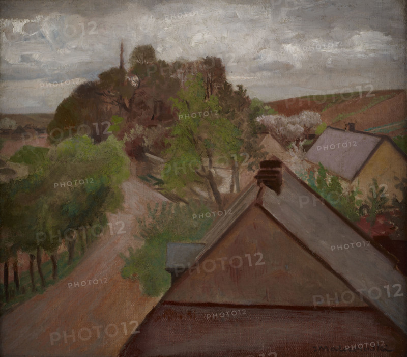 Country Landscape with a Road, between 1917-1921. Creator: Jacek Malczewski.