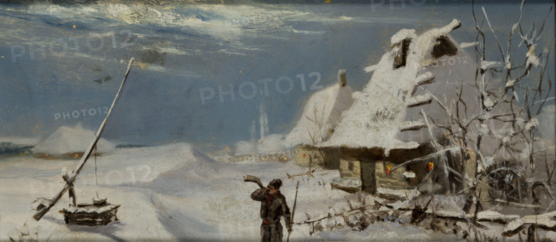 Winter Landscape, between 1901-1910. Creator: Teodor Marian Talowski.