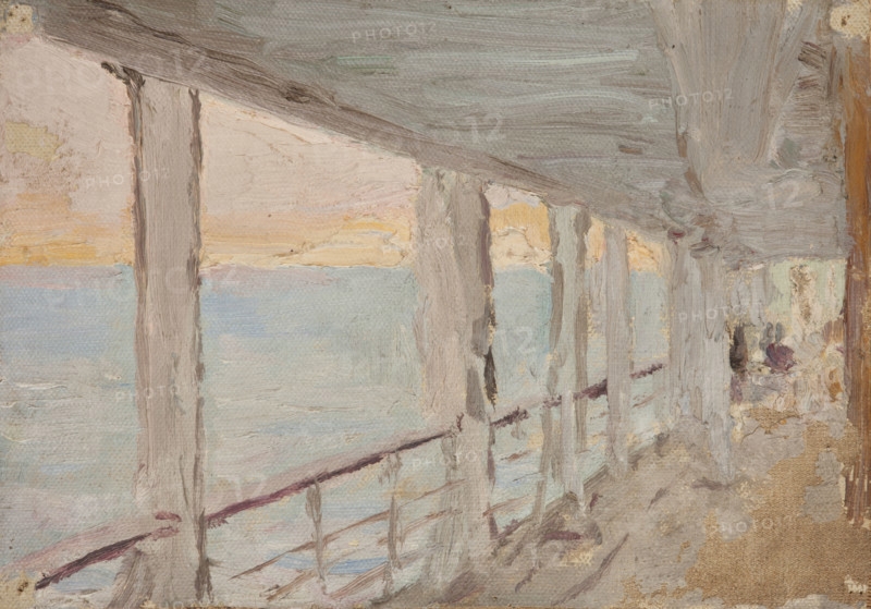 Corinth (On Board the Bohemia), 1910. Creator: Jan Ciaglinski.