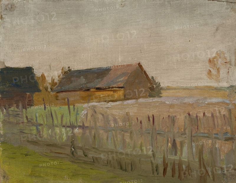 Evening, 1909. Creator: Jan Ciaglinski.